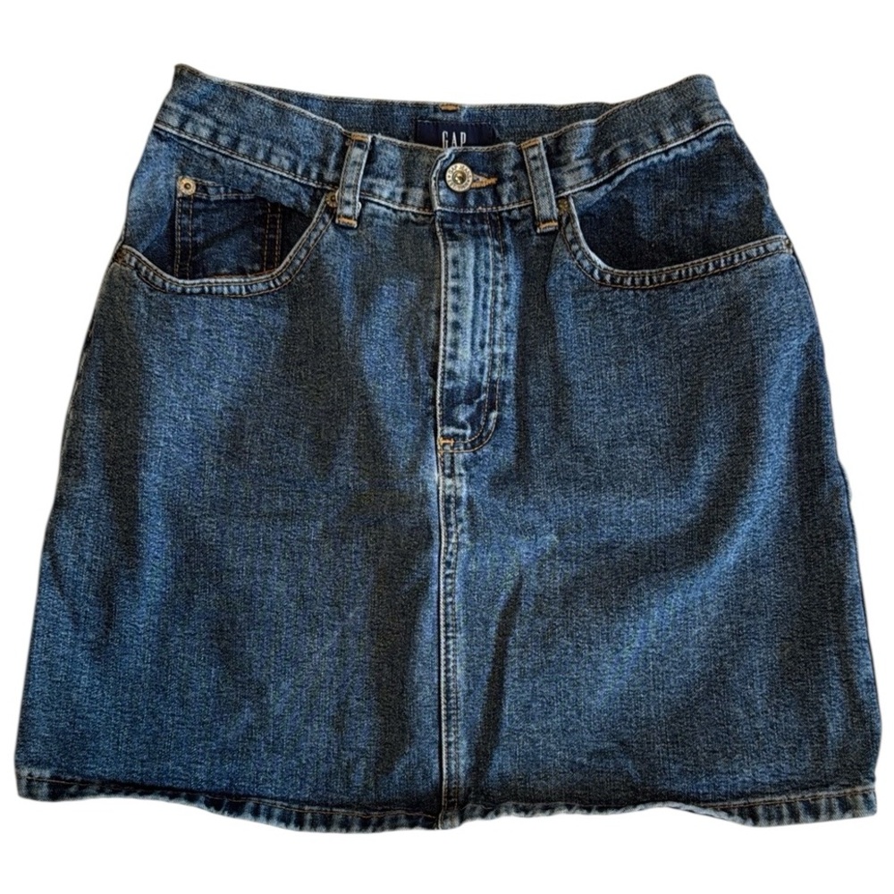 🖤 GAP Y2K Denim Mini Skirt